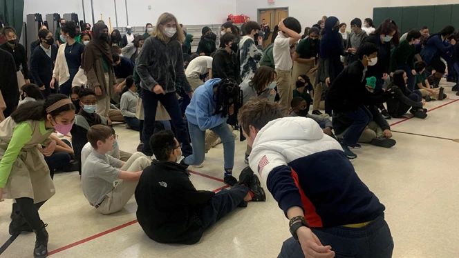 Achieve Academy students