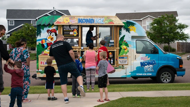 Kona Ice truck