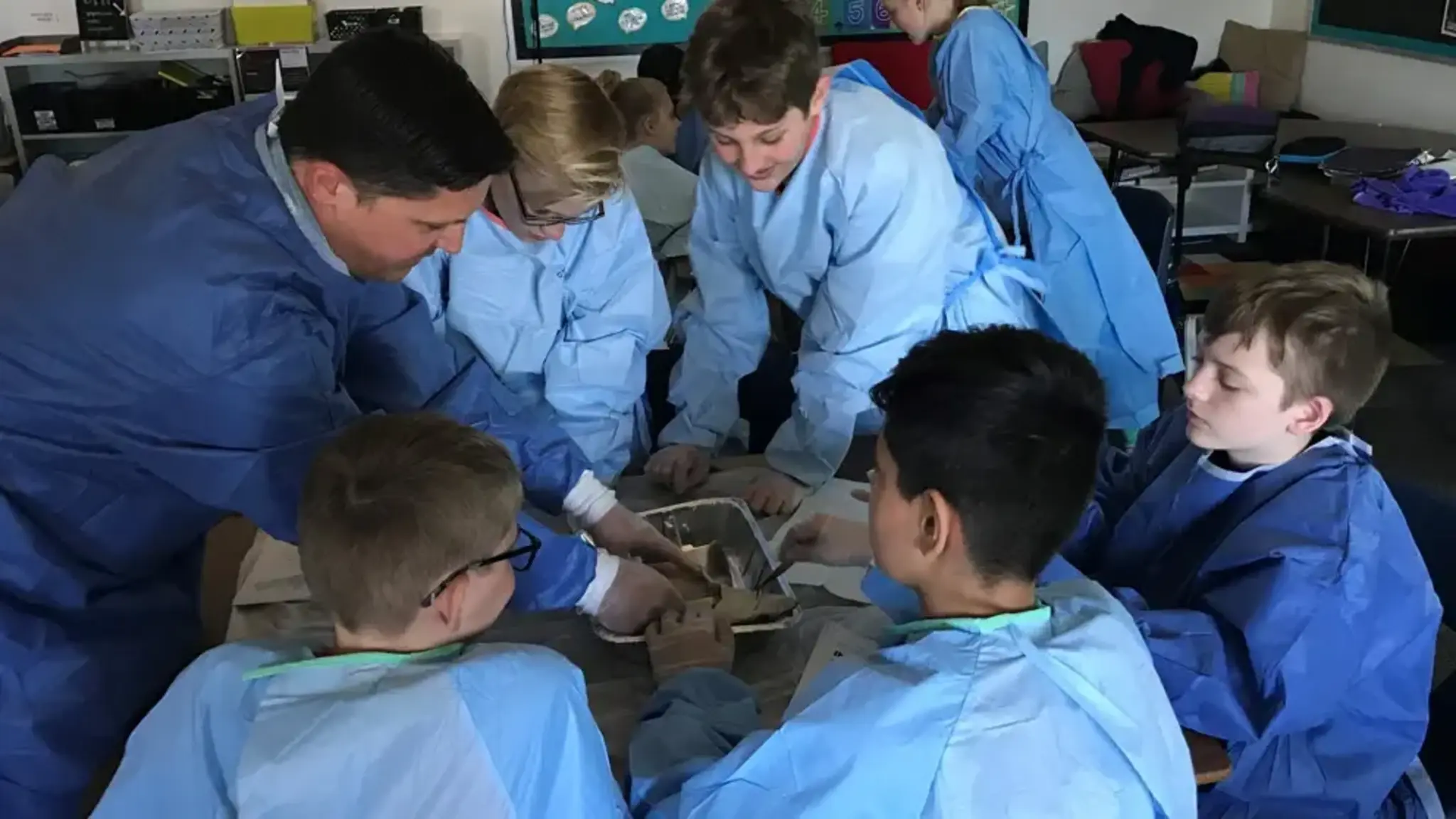 Eagle Crest Students Practice STEAM Curriculum in Shark Dissection