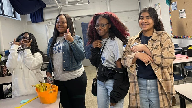 Center Line students enjoy volunteering.