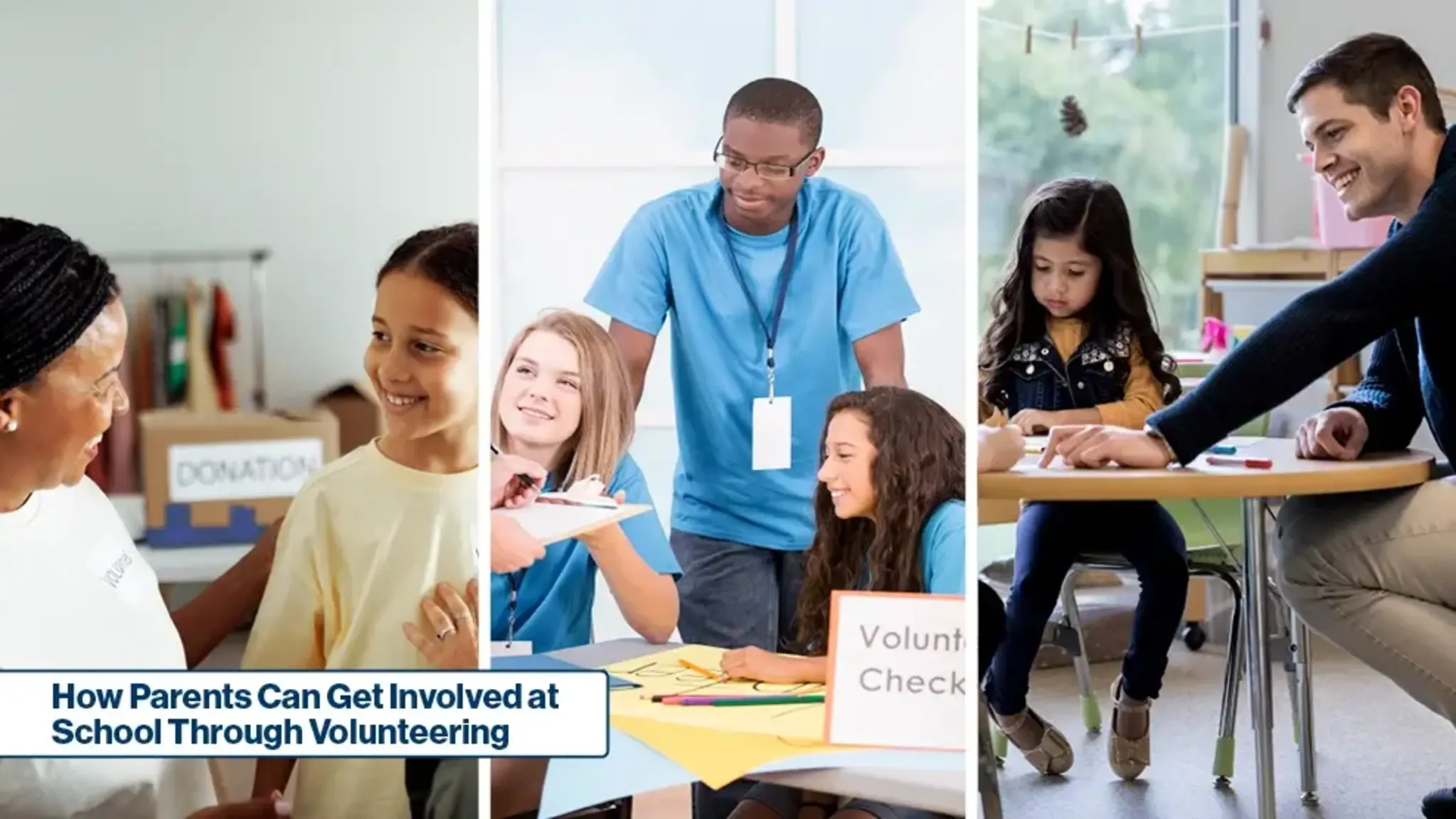 How Parents Can Get Involved at School Through Volunteering