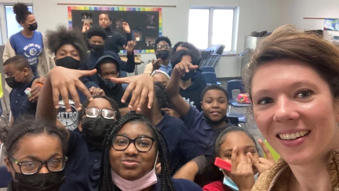 Ms. Woodfin Metro piano club