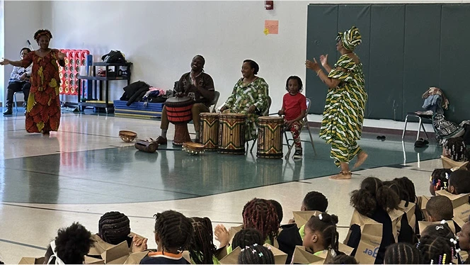 K-8 School in Cincinnati: Orion Academy celebrates Black History Month.