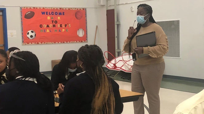 teaching taking to students