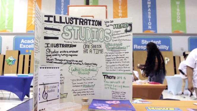 K-8 School in Detroit: Detroit Enterprise Academy Entrepreneurship Club hosts EXPO.