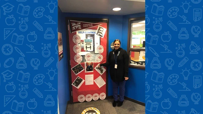 HBCU Door Decorating Contest entry