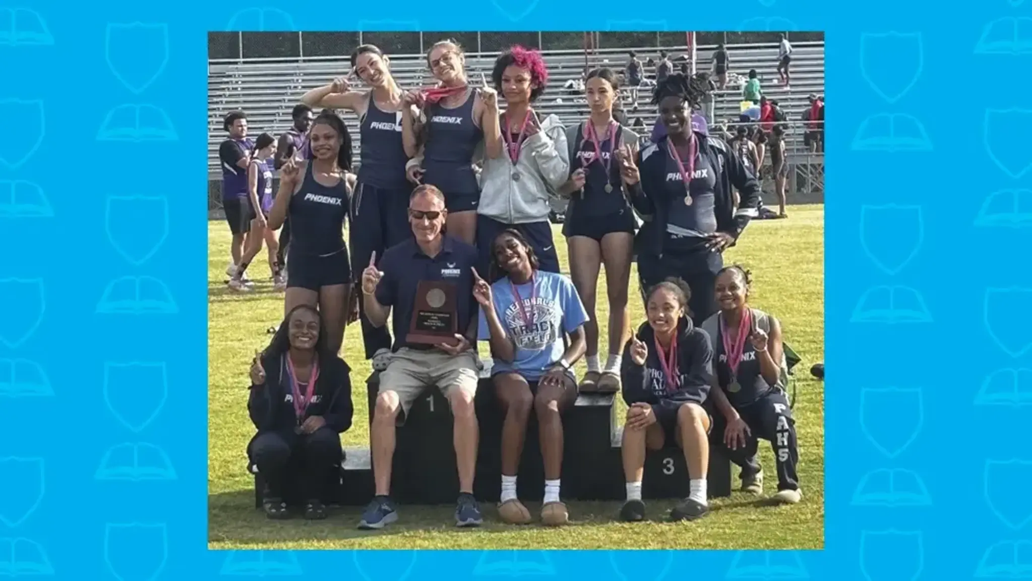 Phoenix Track Team Takes 5 State Titles in Finals