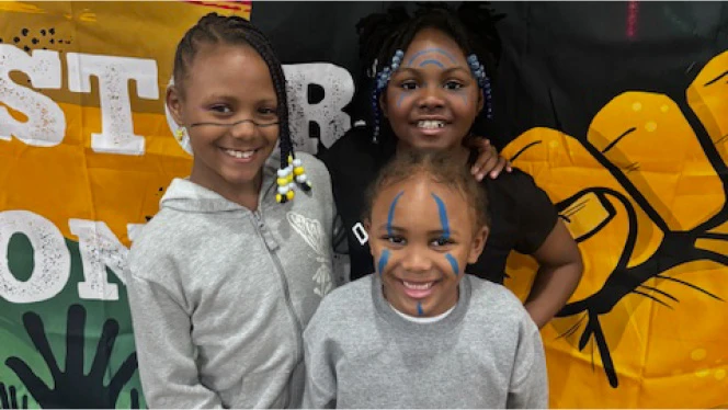 K-8 School in Detroit: Detroit Premier celebrates Black History Month.