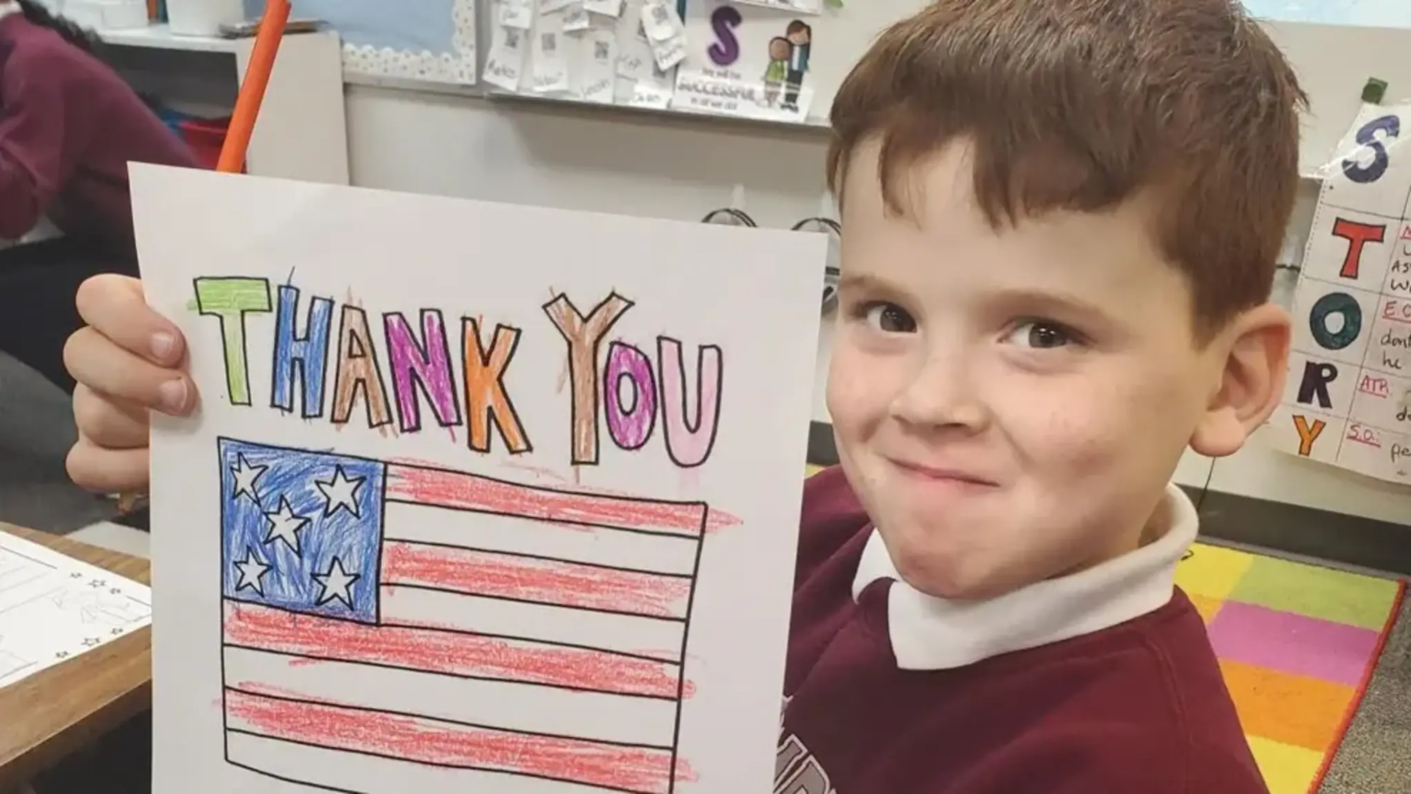 Kind Words and Appreciation: Students Write Letters to Active Service Members and Veterans