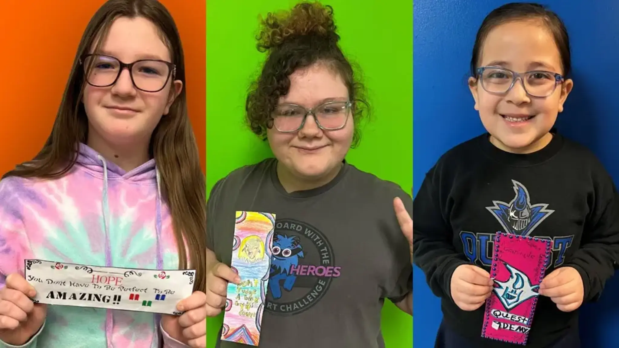 Quest Charter Academy School-wide Contest Promotes Reading Month, Creativity