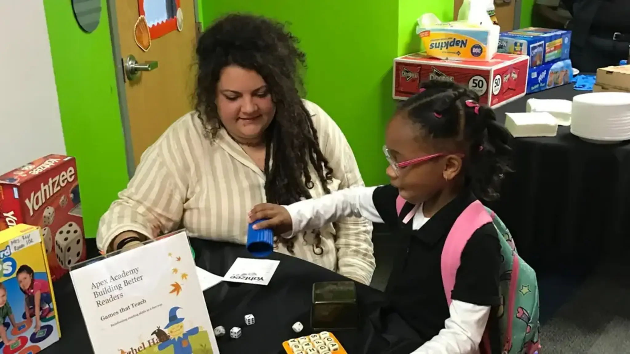 Apex Academy Hosts Building Better Readers Night