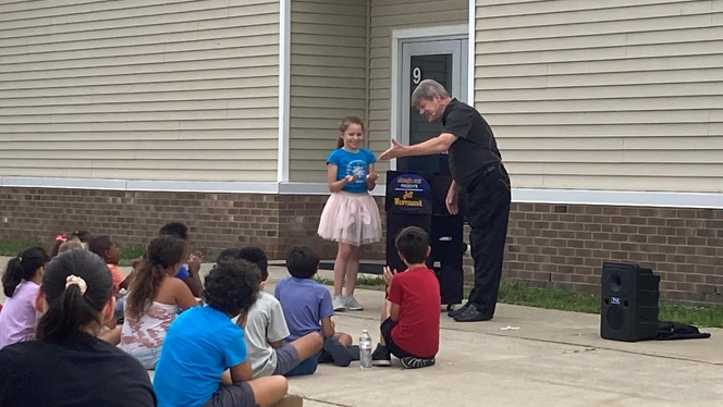 East arbor Magic show