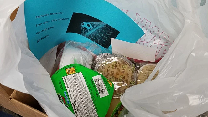 Meals donated by Pathway