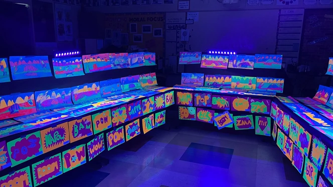 The glow gallery.