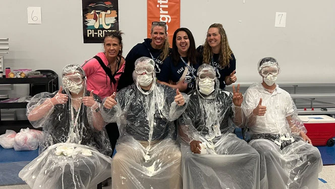 PTO with pie victims