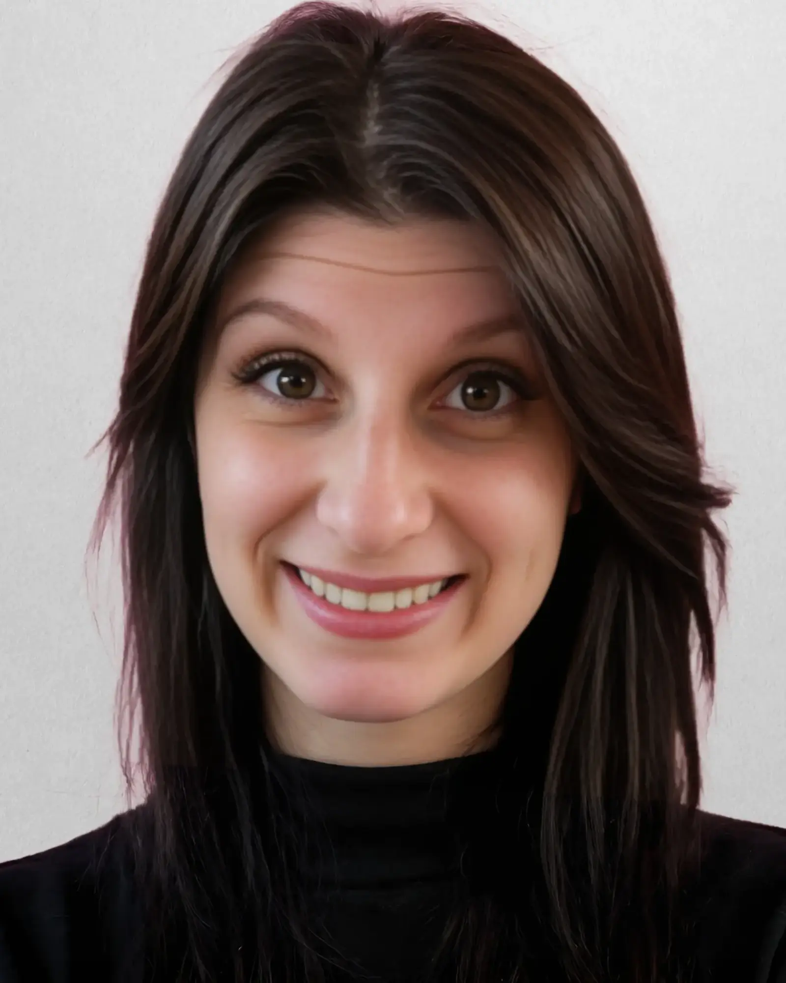 a woman smiling for a picture