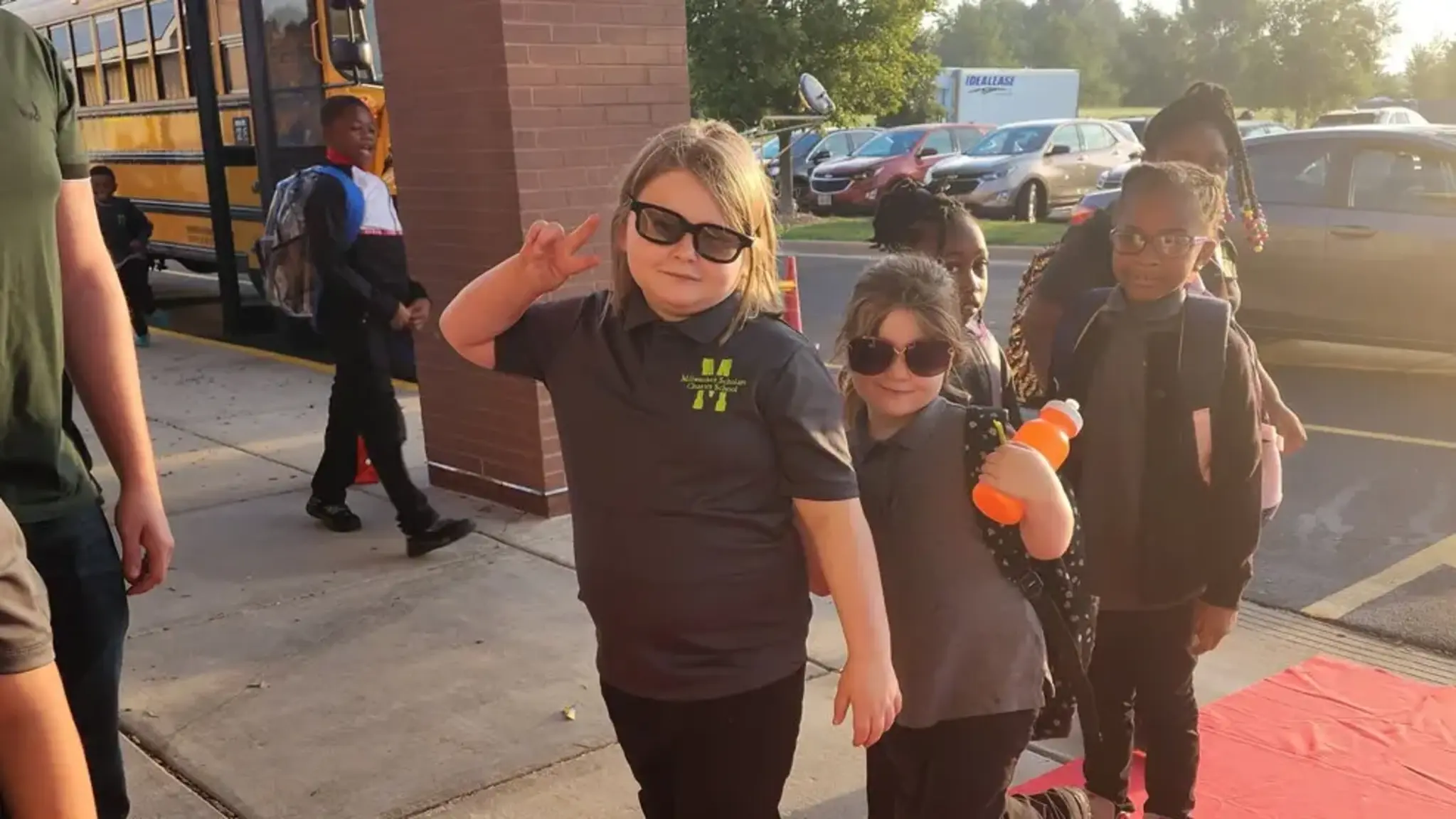 School Rolls Out the Red Carpet on Count Day