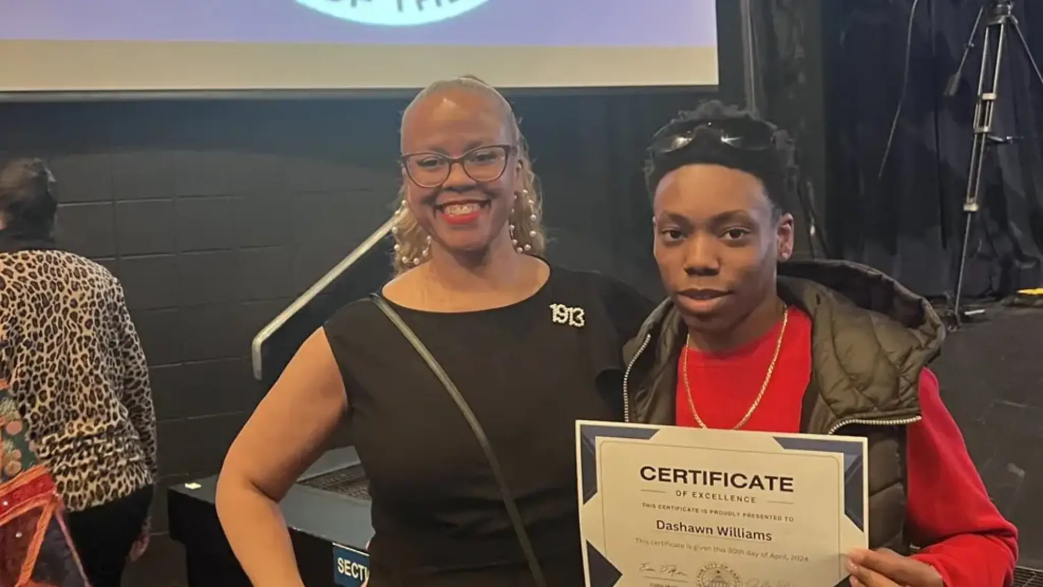 Aspire Scholar Honored at State of the City Address