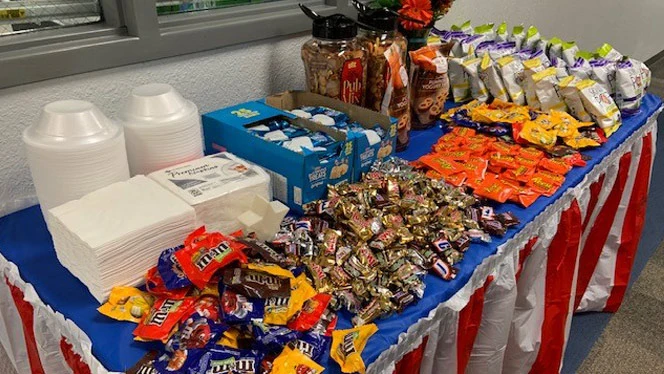 candy and snacks
