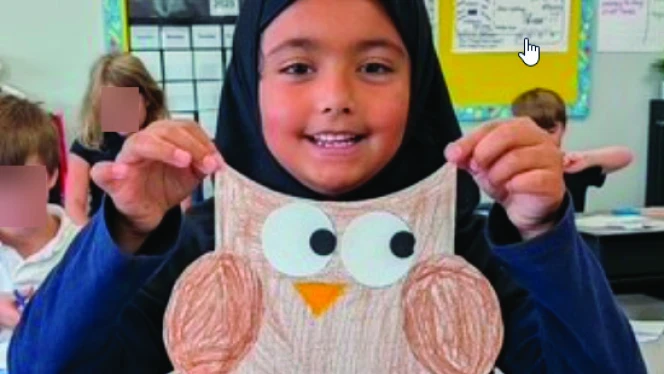 K-6 School in Commerce City: Capstone students learn about September's Moral Focus virtue, wisdom.