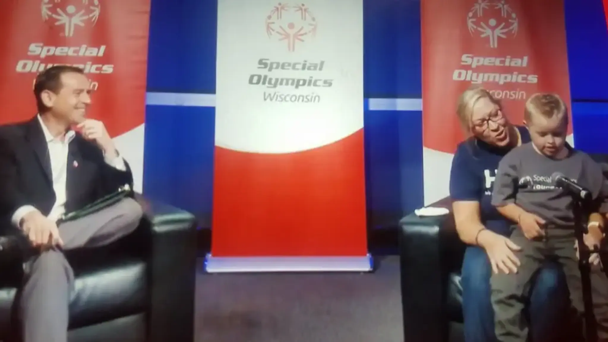 Milwaukee Scholars Teacher and Son Interviewed by Special Olympics Wisconsin