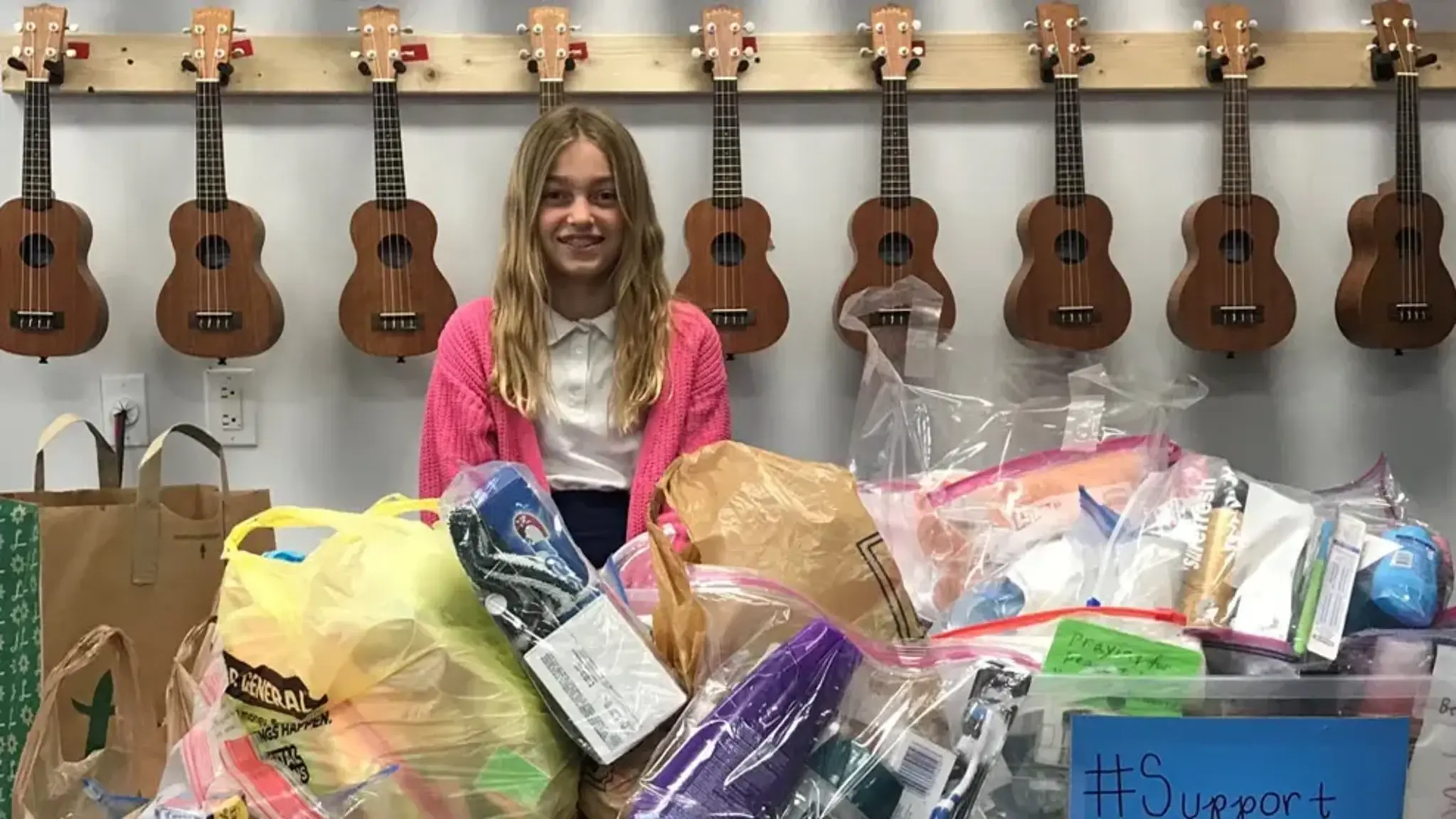 Greensboro Student Grayson Sowers Organizes Aid Drive for Ukraine