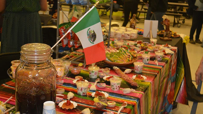 K-8 School in Matthews: Matthews Charter Academy hosted their International Festival and paired it with their New Family Welcome Party.