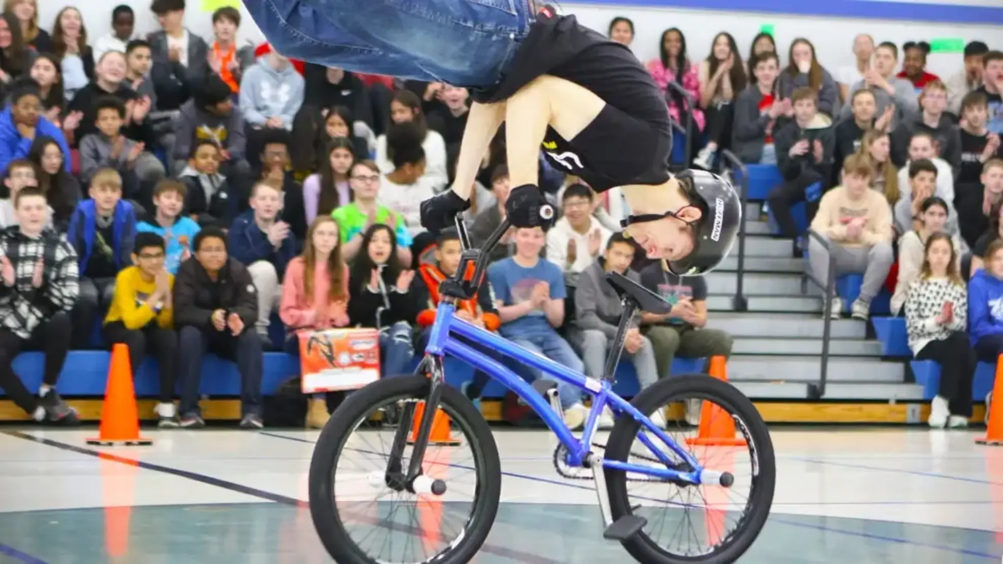 BMX Champion Brings Anti-bullying Message and Tricks to Cross Creek