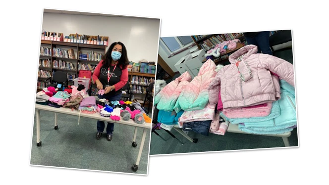 coats for Winterfield students