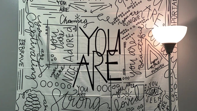 You are loved banner