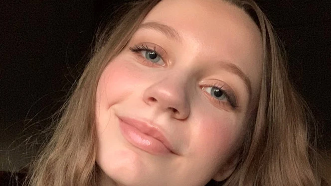 Anna Bielecki smiling. Anna Bielecki smiling.