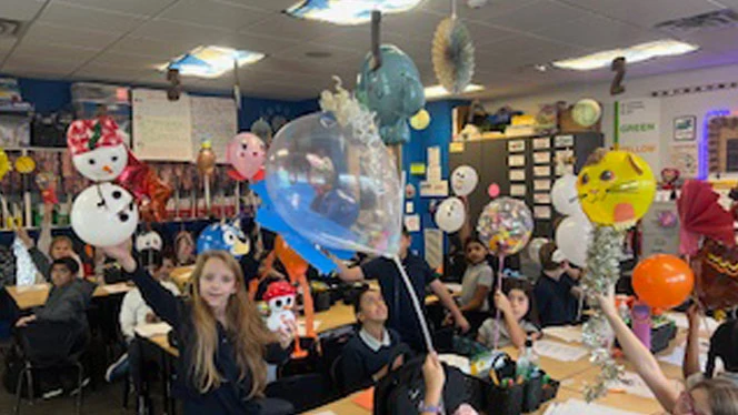 K-8 School in Canton: Ms. Walter's classroom.