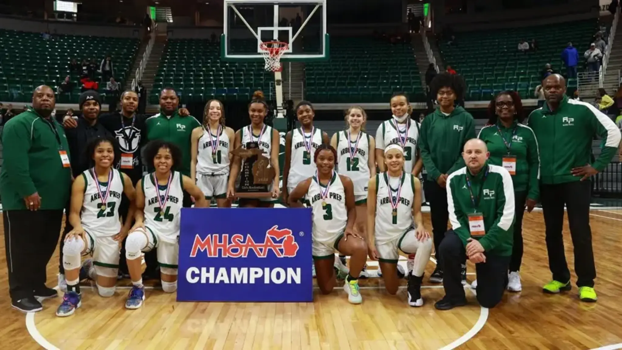 Arbor Prep Girls Basketball Team Wins Division 3 State 