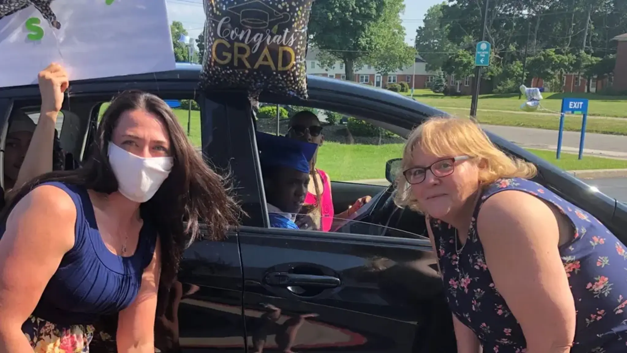 Buffalo United Charter School Hosts Drive-Thru Eighth-Grade Graduation Ceremony
