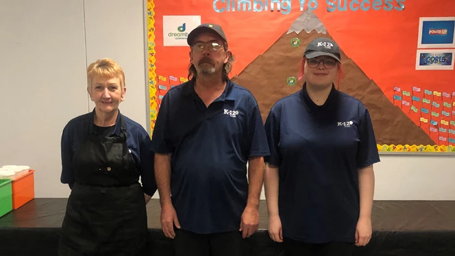 Keystone lunch staff