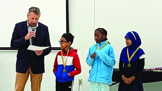 Y5-8 School in Ridge Park: Dean Linna has been at Ridge Park for 25 years.
