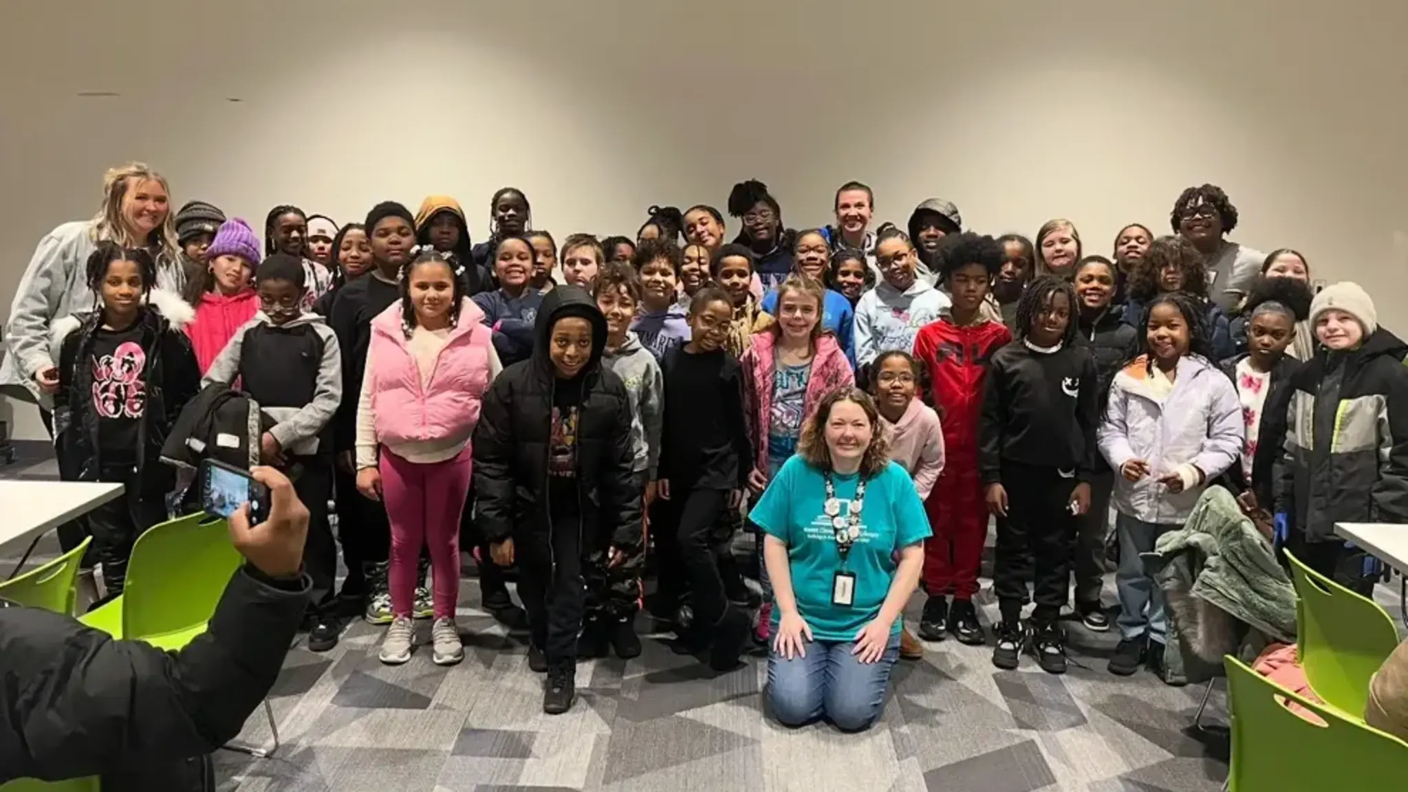 Prevail Academy Students Earn a Special Library Adventure