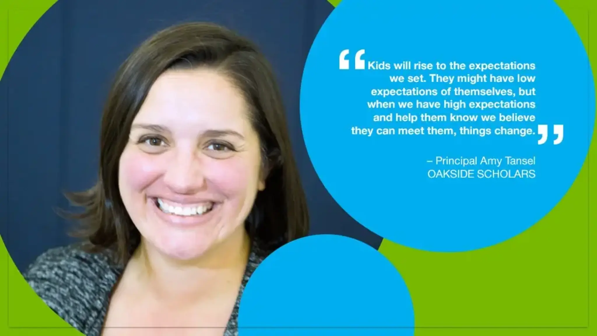 Meet Oakside Principal Amy Tansel