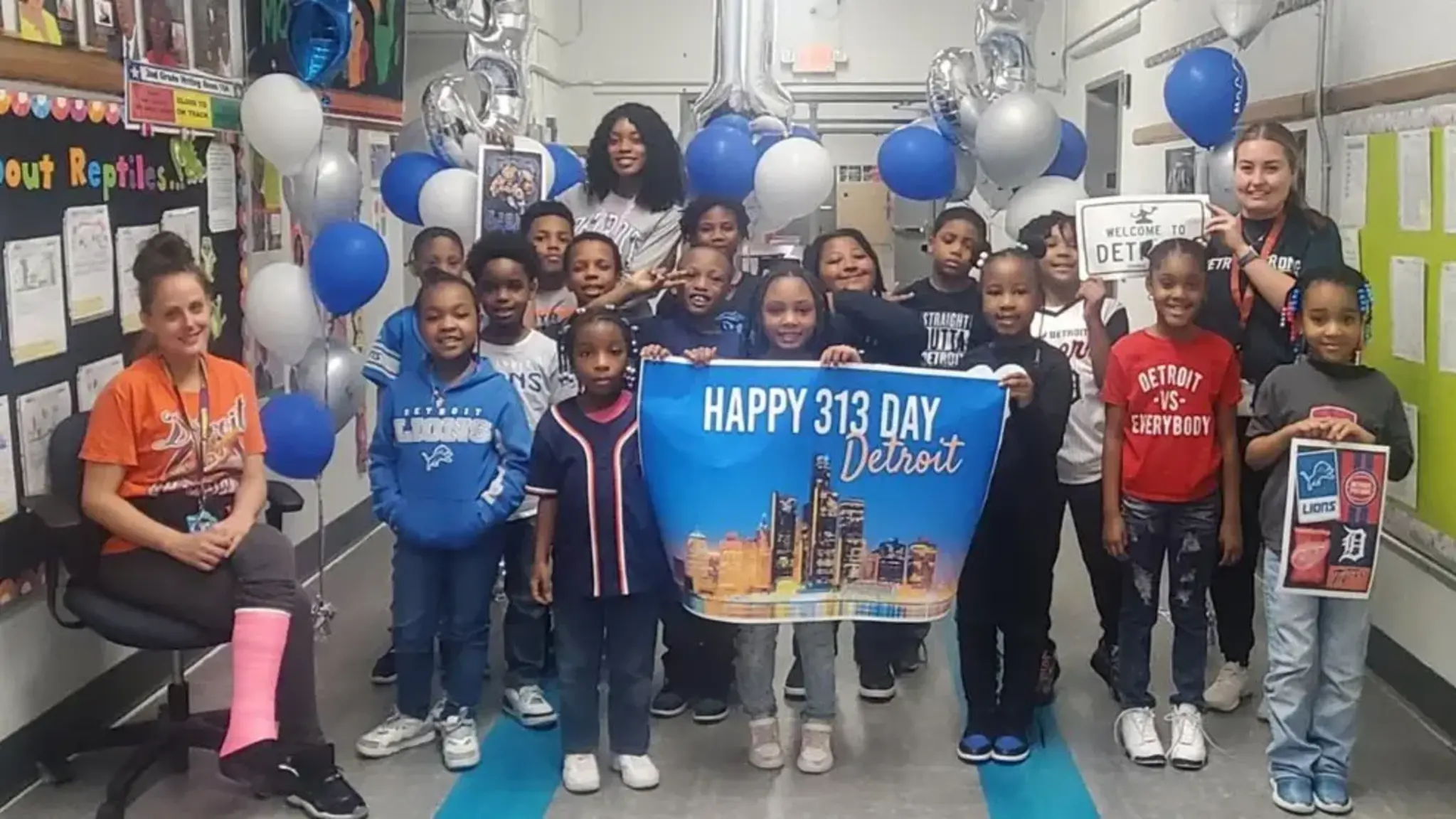 Warrendale Charter Academy Celebrates 313 Day