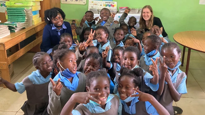 Ryleigh Krise in Zambia