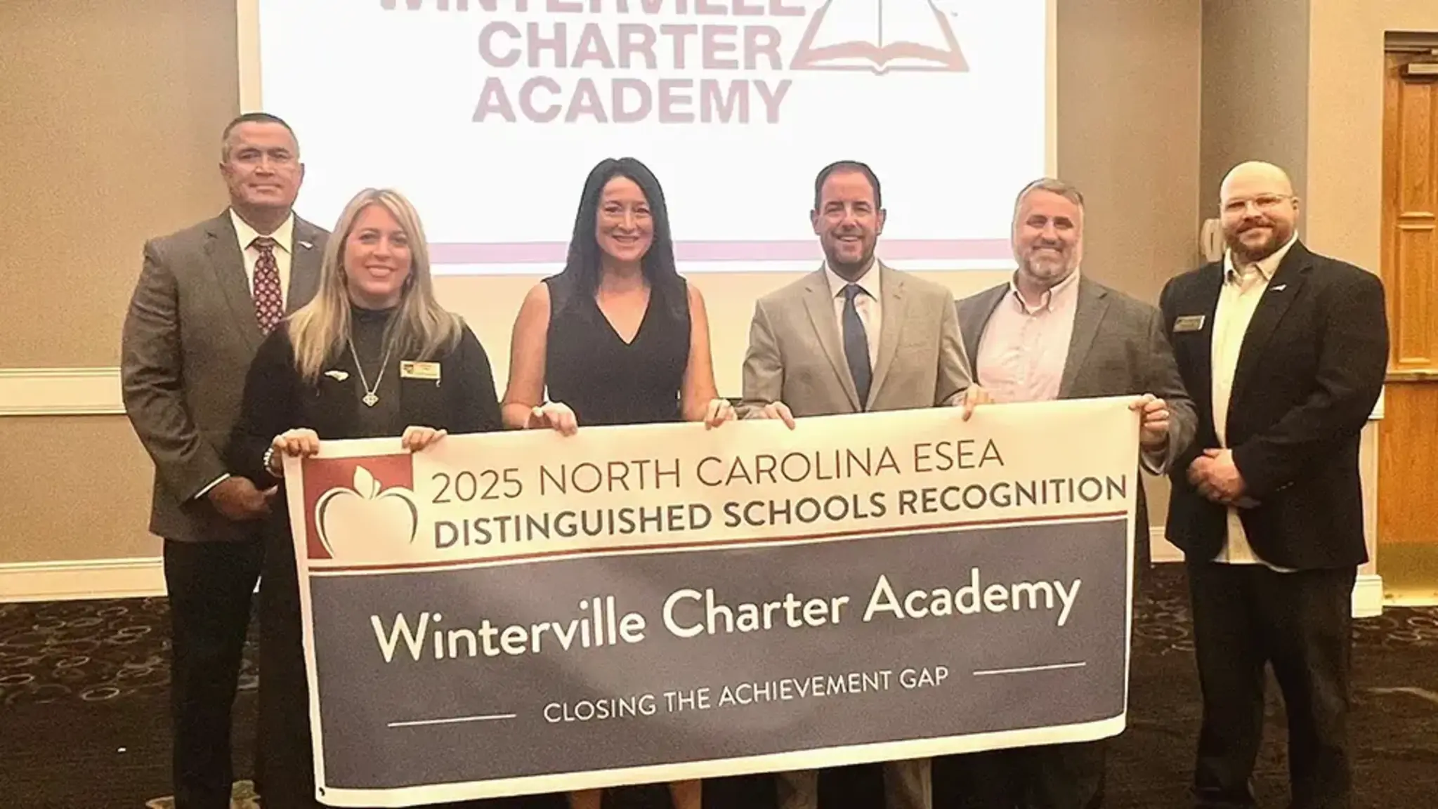 Winterville Charter Academy Honored with Distinguished School Award