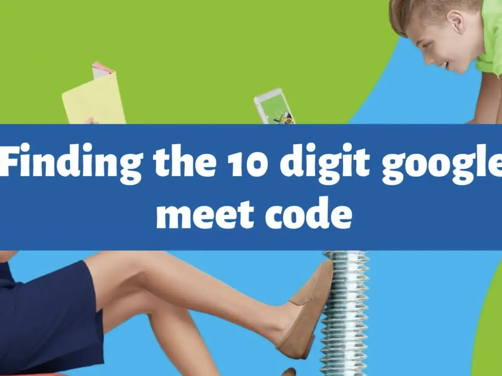 Finding the 10 digit Google Meet code