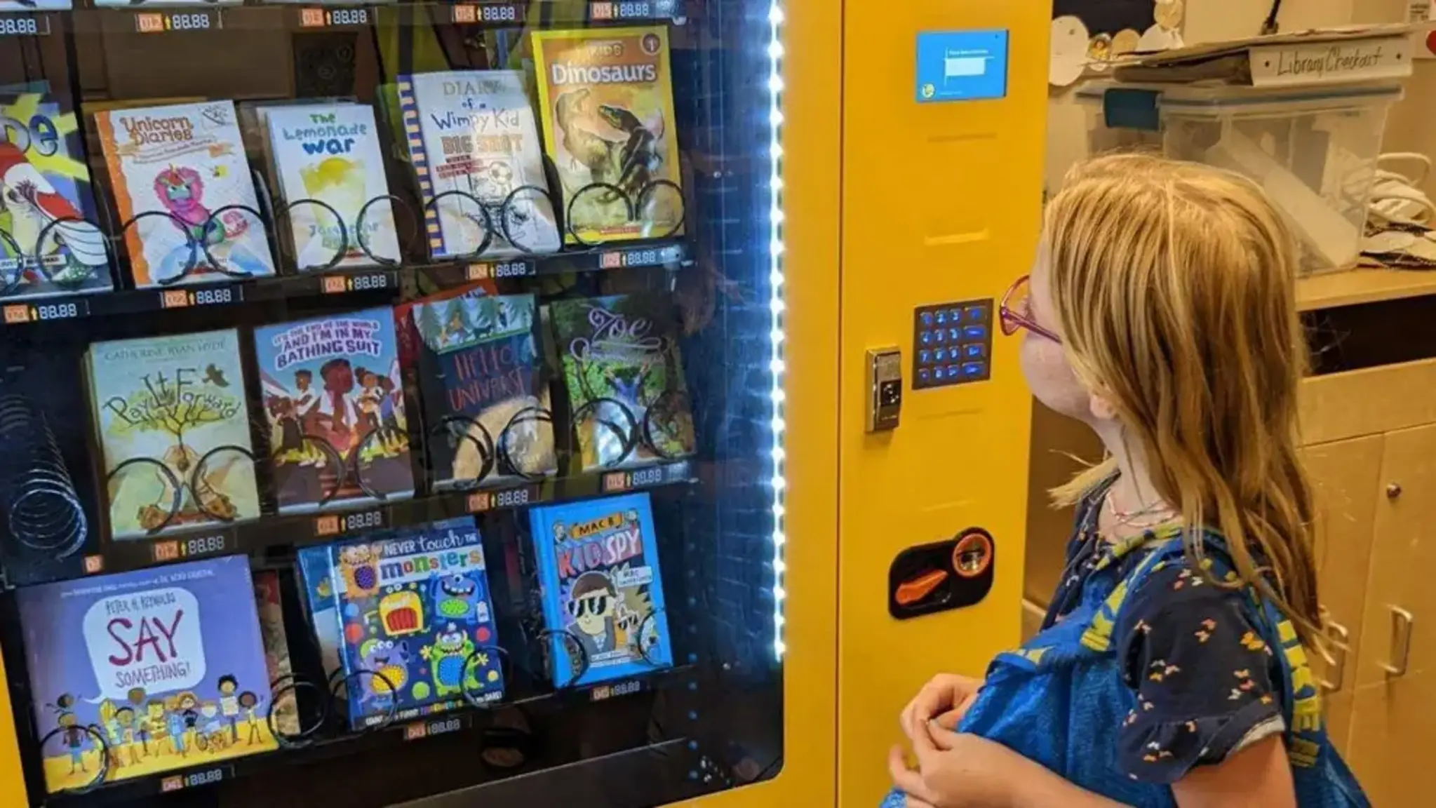 Candy-free Vending Machine Gains Popularity with Students