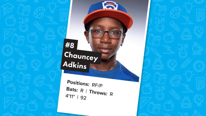 Chauncey Adkins smiling