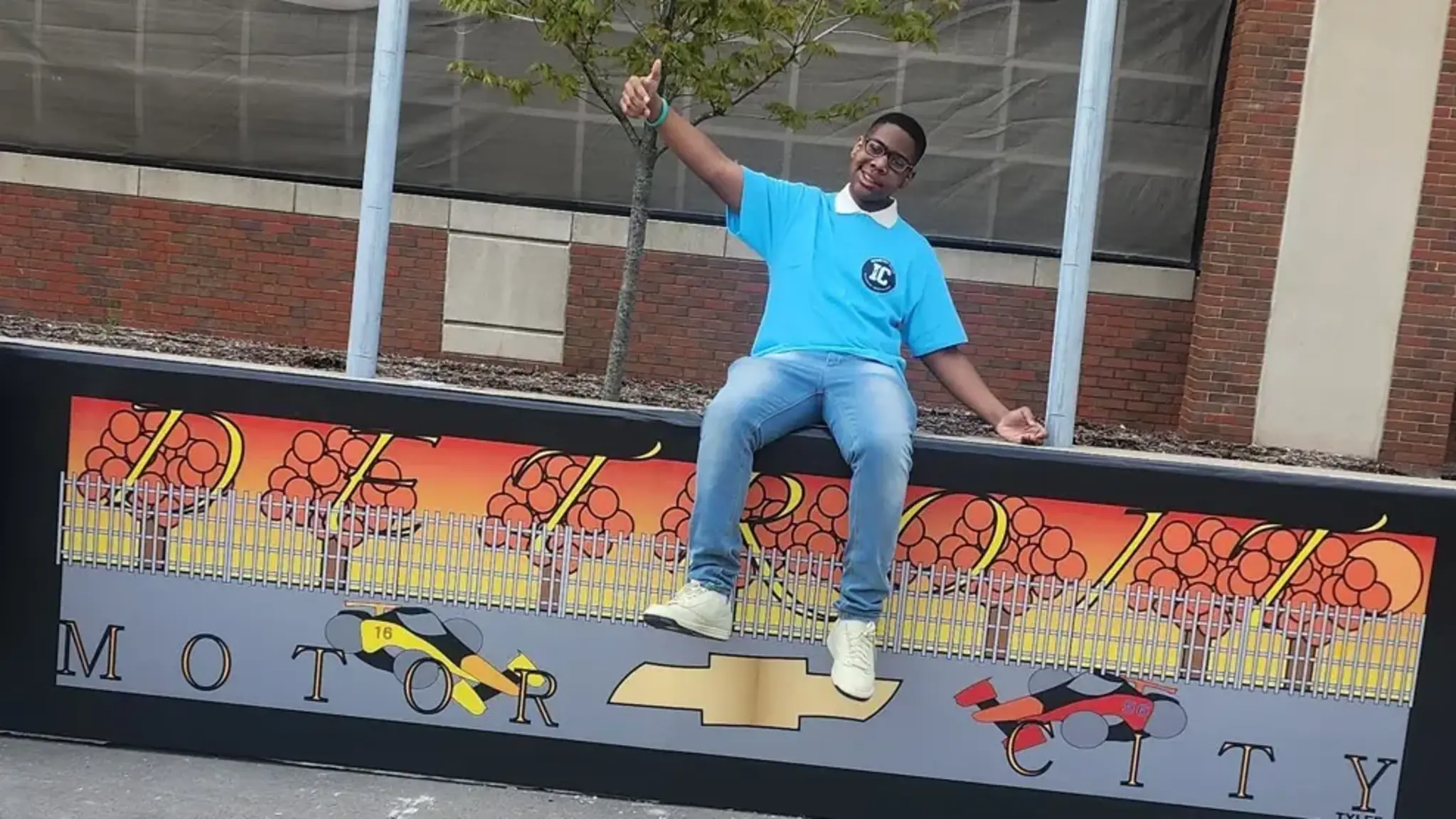 Mural Created by Pembroke Student Featured at Detroit Grand Prix