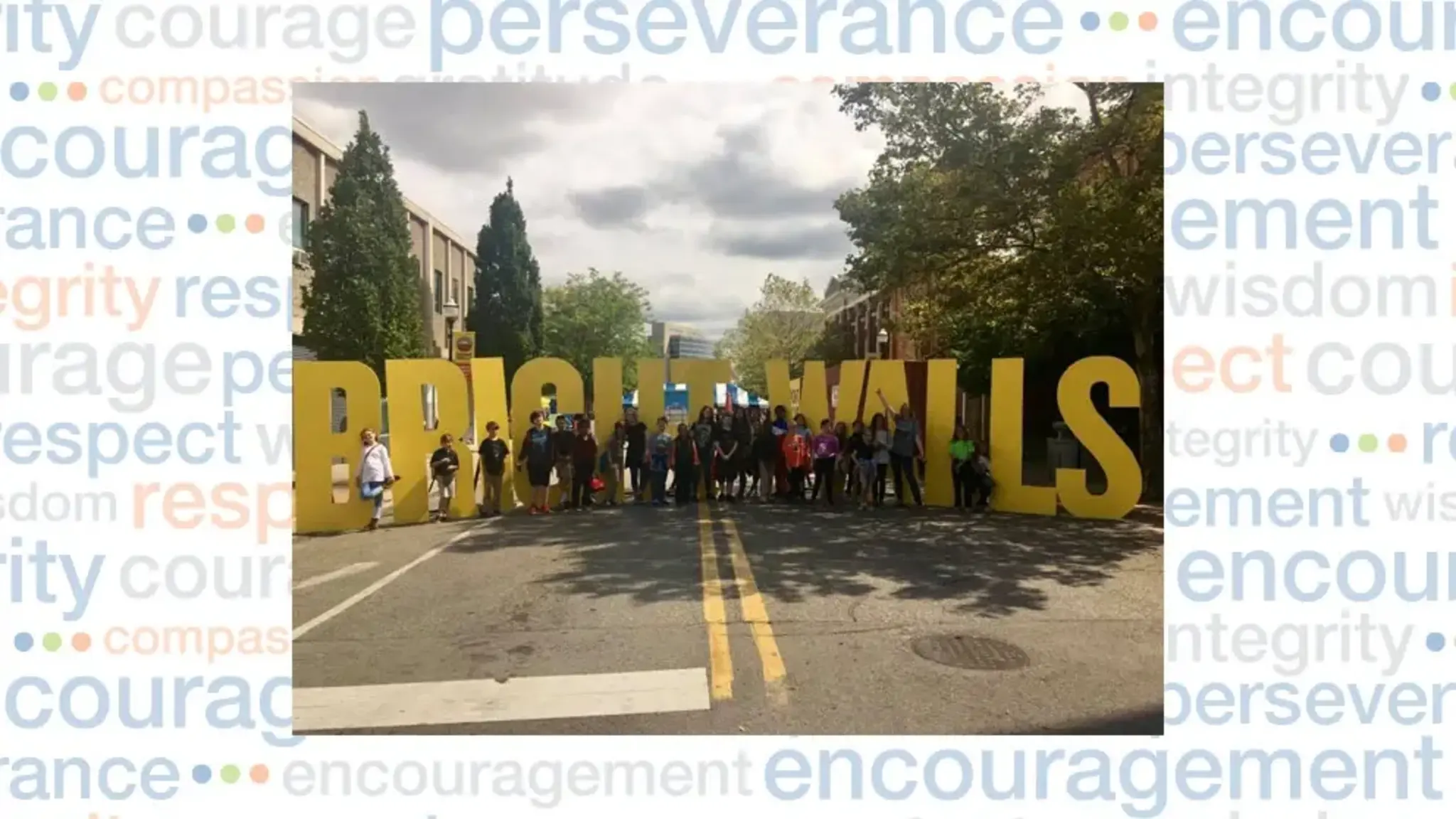 Paragon Charter Academy Students Visit Bright Walls Mural Festival