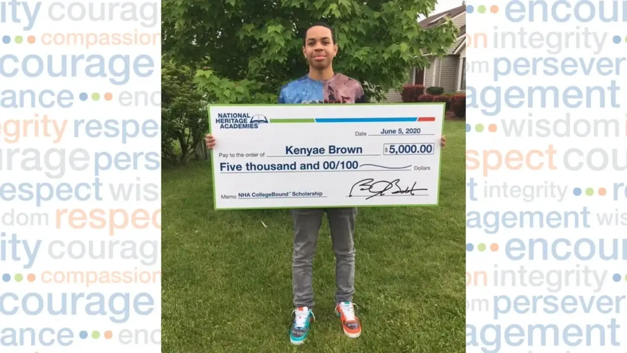 River City Scholars Charter Academy Student Named a CollegeBound™ Scholarship Recipient During Virtual Graduation