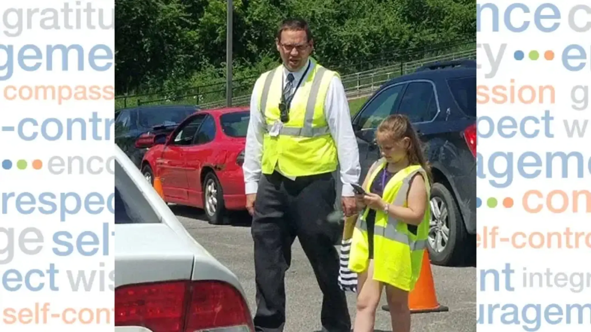 Second-Grade Student Serves as Principal