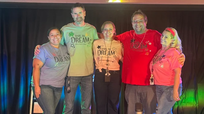 K-8 School in Commerce City: Landmark Academy at Reunion students and staff put on a dinner and a show.