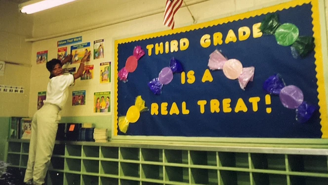 K-8 School in Greensboro: Greensboro Academy third grade teacher celebrates 26 years with NHA.